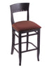 3160 25"" Stool with Black Finish, Axis Paprika Seat