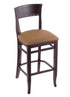 3160 25"" Stool with Dark Cherry Finish, Allante Beechwood Seat