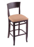 3160 25"" Stool with Dark Cherry Finish, Axis Summer Seat