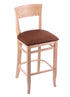 3160 30"" Stool with Natural Finish, Rein Adobe Seat