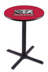 Holland Bar Stool L211 - 36""H Black Wrinkle Alabama Pub Table