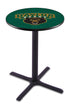 L211 - 36"" Black Wrinkle Baylor Pub Table