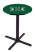 Holland Bar Stool Black Wrinkle Hawaii NCAA Sports Team Logo Pub Table L211 - 36""