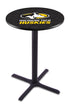 L211 - 36"" Black Wrinkle Michigan Tech Pub Table