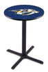 L211 - 36"" Black Wrinkle Nashville Predators Pub Table