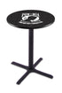 L211 - 36"" Black Wrinkle POW/MIA Pub Table