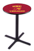 L211 - 36"" Black Wrinkle USC Trojans Pub Table