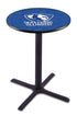 L211 - 42"" Black Wrinkle Eastern Illinois Pub Table