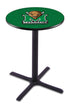 L211 - 42"" Black Wrinkle Marshall Pub Table