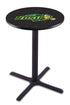 L211 - 42"" Black Wrinkle North Dakota State Pub Table