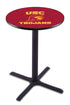 L211 - 42"" Black Wrinkle USC Trojans Pub Table