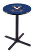 Holland Bar Stool Co Sports Team L211 - 42"" Black Wrinkle Virginia Pub Table