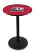 Holland Bar Stool L214 - 36""H Black Wrinkle Alabama Pub Table