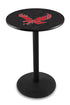 L214 - 36"" Black Wrinkle Eastern Washington Pub Table