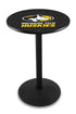 L214 - 36"" Black Wrinkle Michigan Tech Pub Table