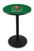 L214 - 36"" Black Wrinkle Marshall Pub Table