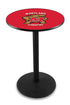 L214 - 36"" Black Wrinkle Maryland Pub Table