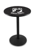 L214 - 36"" Black Wrinkle POW/MIA Pub Table