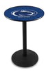 L214 - 36"" Black Wrinkle Penn State Pub Table