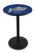 Holland Bar Stool Co Sports Team L214 - 36"" Black Wrinkle US Naval Academy NAVY Pub Table