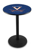 Holland Bar Stool Co Sports Team L214 - 36"" Black Wrinkle Virginia Pub Table