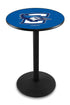 L214 - 42"" Black Wrinkle Creighton Pub Table