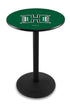 L214 - 42"" Black Wrinkle Hawaii Pub Table