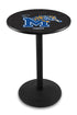 L214 - 42"" Black Wrinkle Memphis Pub Table