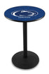 L214 - 42"" Black Wrinkle Penn State Pub Table