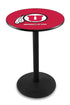 Holland Bar Stool Co Sports Team L214 - 42"" Black Wrinkle Utah Pub Table