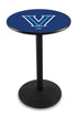 L214 - 42"" Black Wrinkle Villanova Pub Table.
