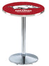 L214 - 36"" Chrome Arkansas Pub Table