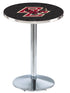 L214 - 36"" Chrome Boston College Pub Table