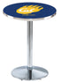L214 - 36"" Chrome Cal Pub Table