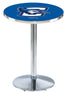 L214 - 36"" Chrome Creighton Pub Table