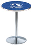 L214 - 36"" Chrome Eastern Illinois Pub Table