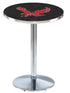 L214 - 36"" Chrome Eastern Washington Pub Table