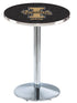 L214 - 36"" Chrome Idaho Pub Table