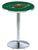 Holland Bar Stool Sports Team Chrome Minnesota Wild Pub Table - 36