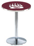 L214 - 36"" Chrome Montana Pub Table