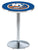 Holland Bar Stool Sports Team Chrome New York Islanders Pub Table - 36