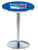 Holland Bar Stool Sports Team Chrome New York Rangers Pub Table - 36