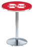 L214 - 36"" Chrome Nebraska Pub Table