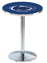 L214 - 36"" Chrome Penn State Pub Table