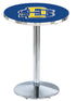 L214 - 36"" Chrome South Dakota State Pub Table