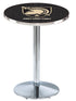 Holland Bar Stool Sports Team Chrome US Military Academy (ARMY) Pub Table - 36""