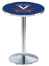 Holland Bar Stool Co Sports Team L214 - 36"" Chrome Virginia Pub Table