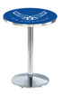 L214 - 42"" Chrome U.S. Air Force Pub Table