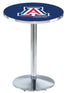 L214 - 42"" Chrome Arizona Pub Table
