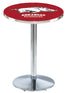 L214 - 42"" Chrome Arkansas Pub Table
